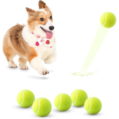 3 Mode Adjustable Pet Toy with Tennis Balls,Automatic Dog Ball Launcher & 3 Balls, Petsupplies for Indoor Outdoor Interactiveplaying