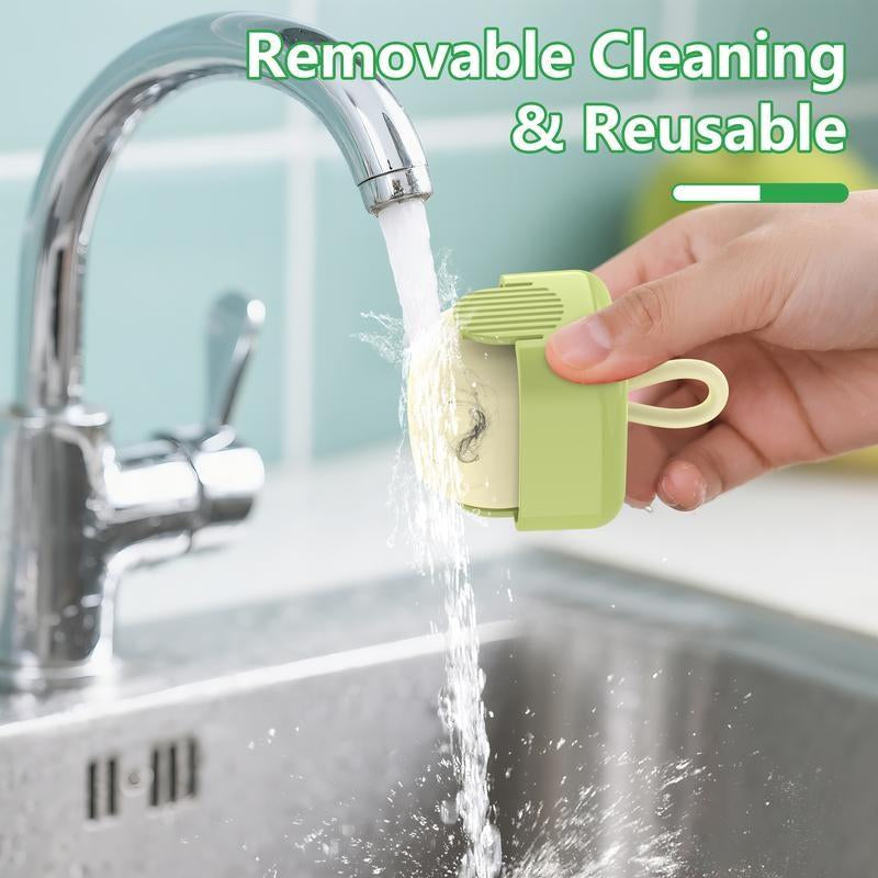 2-Pack Reusable Mini Lint Rollers – Washable Sticky Removers for Pet Hair, Portable for Clothes, Travel & Household