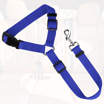 Cat Car Seat Belt Leash for Pets, Adjustable Pet Safety Strap, Car Seat Belt Dog Leash, Durable Car Safety Leash for Small Dogs, Dog Traction Rope